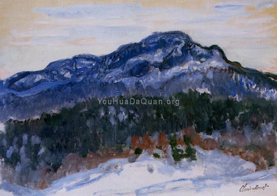 Mount Kolsaas - 克劳德·莫奈